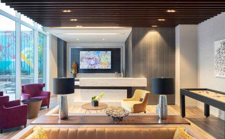100 K Street lobby