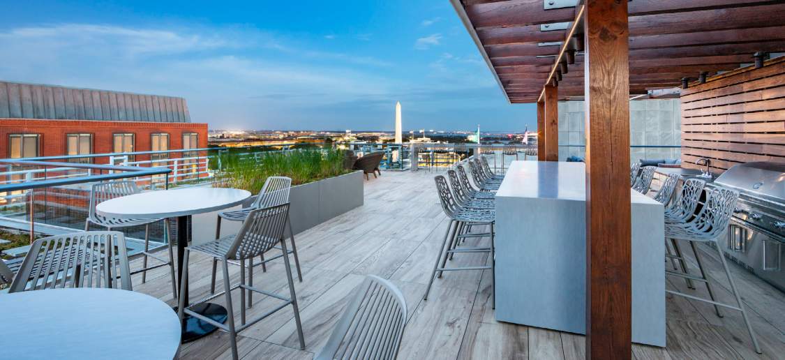 750 17th Street Rooftop terrace