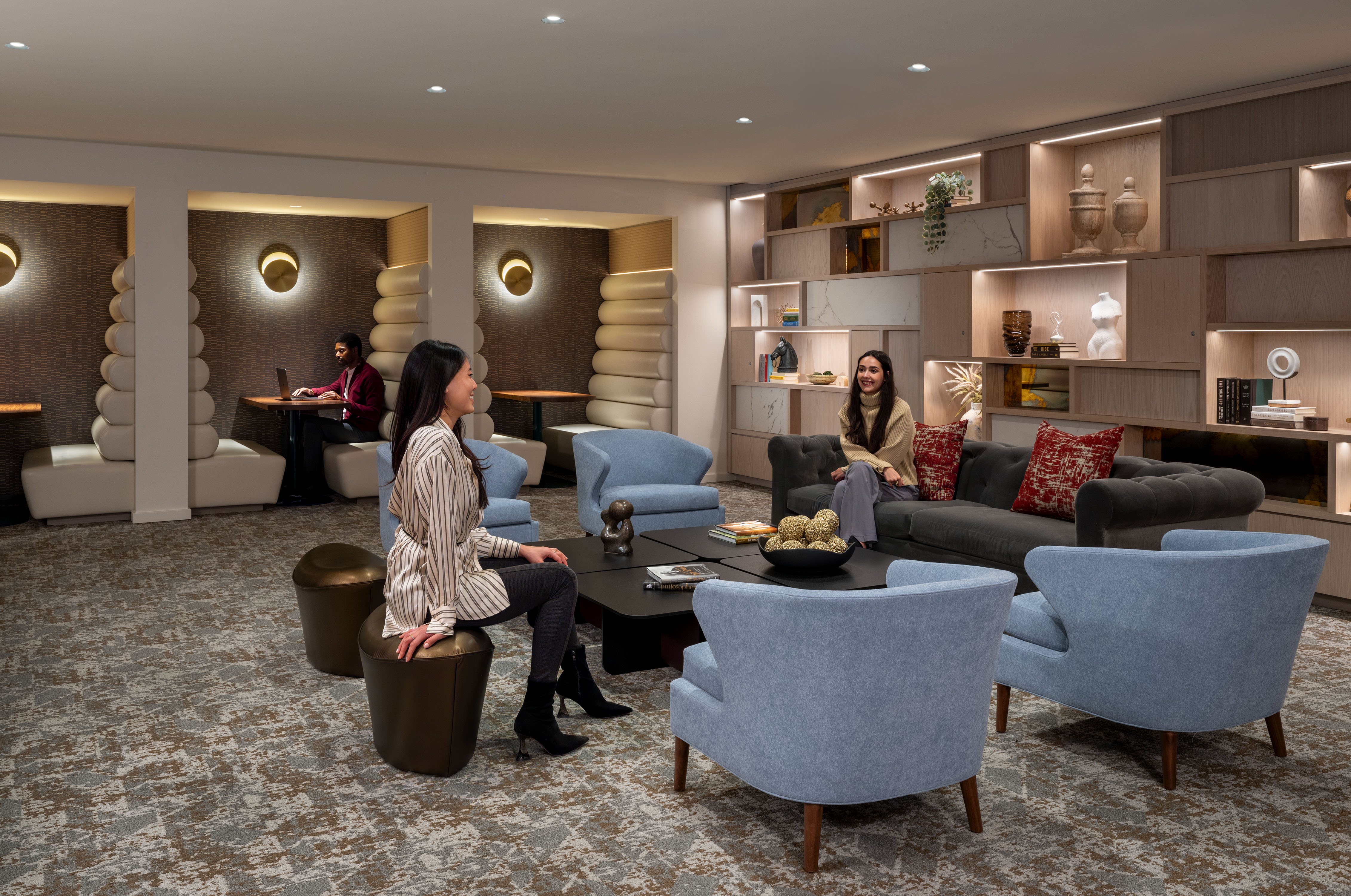 The Accolade seating area