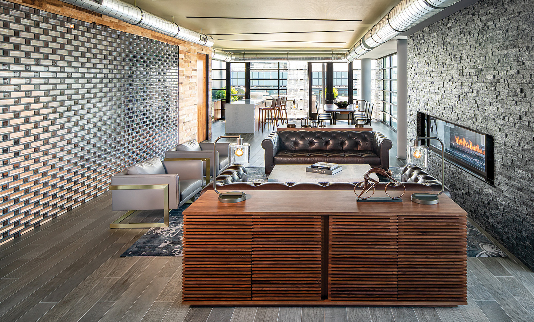 The Bower amenity space