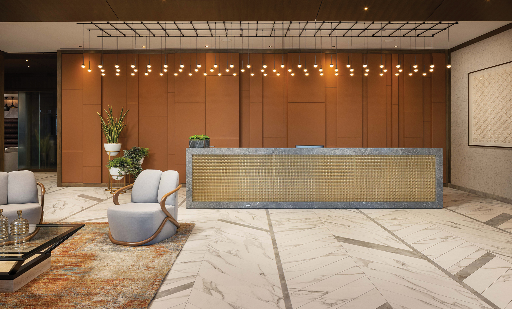 The Upton lobby entrance