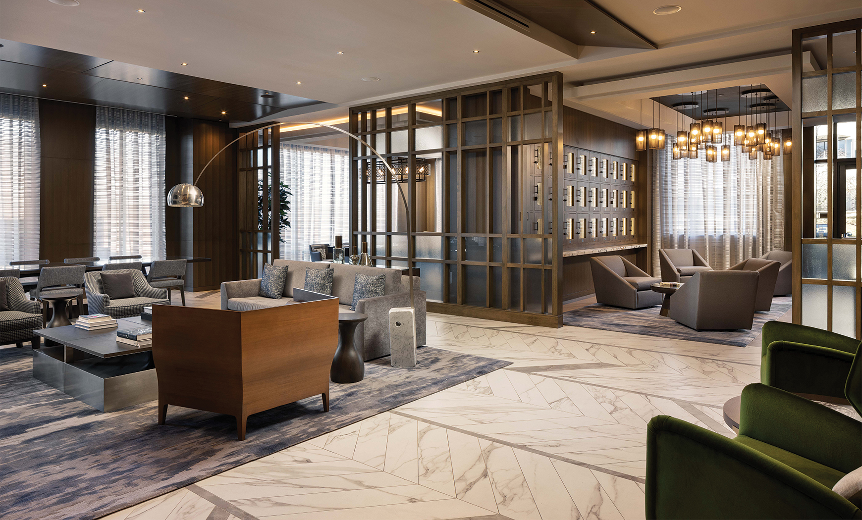 The Upton dining area